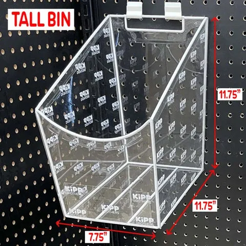 11.75" Tall Clear Vinyl Merchandising Bins - 1 Bin Per Pack 975330