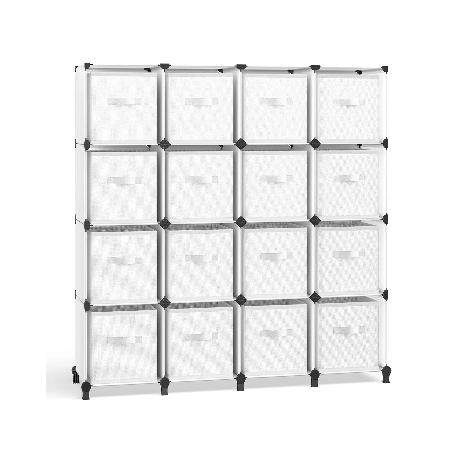 6-Cube Storage Organizer with Storage Boxes