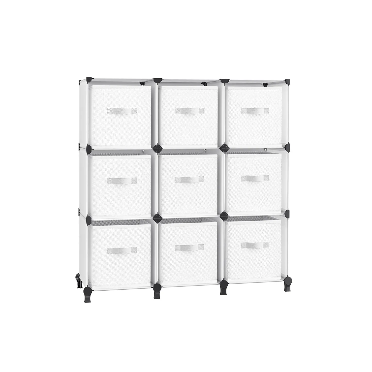 6-Cube Storage Organizer with Storage Boxes