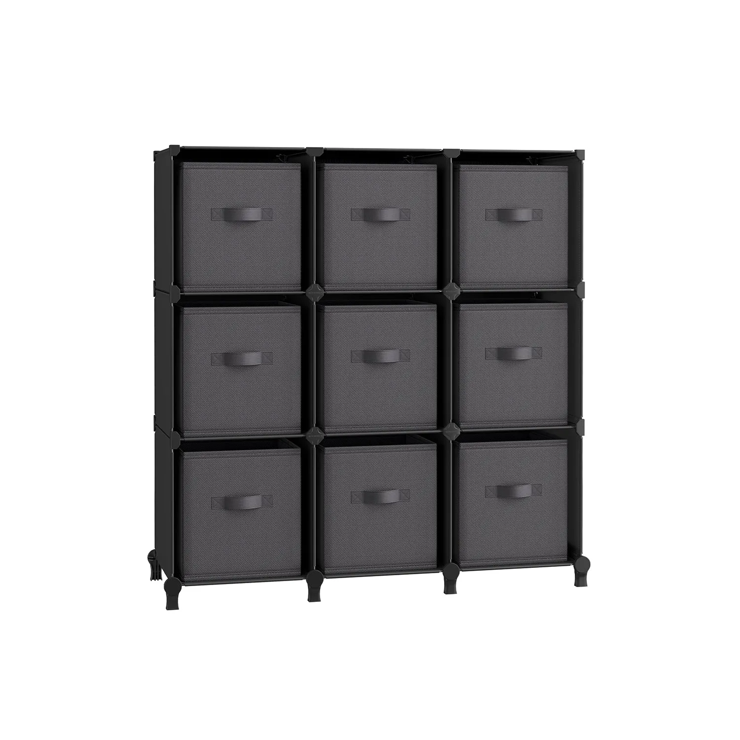 6-Cube Storage Organizer with Storage Boxes