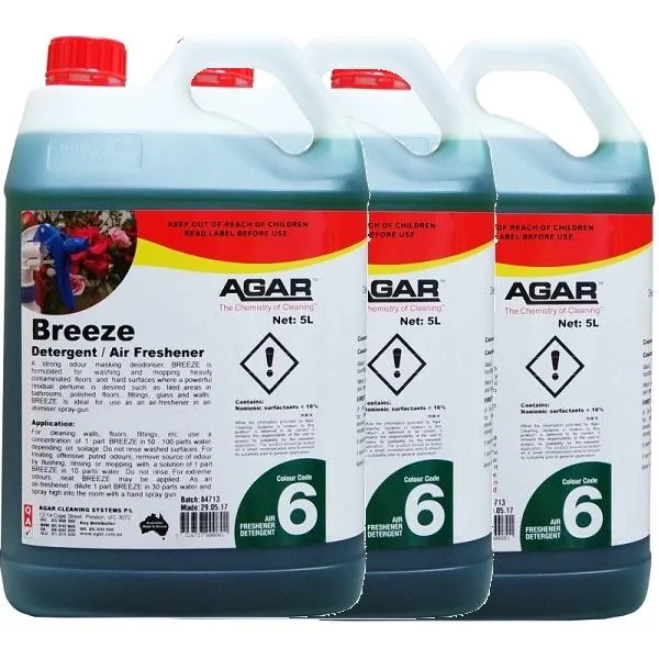 Agar Breeze Detergent and Air Freshener