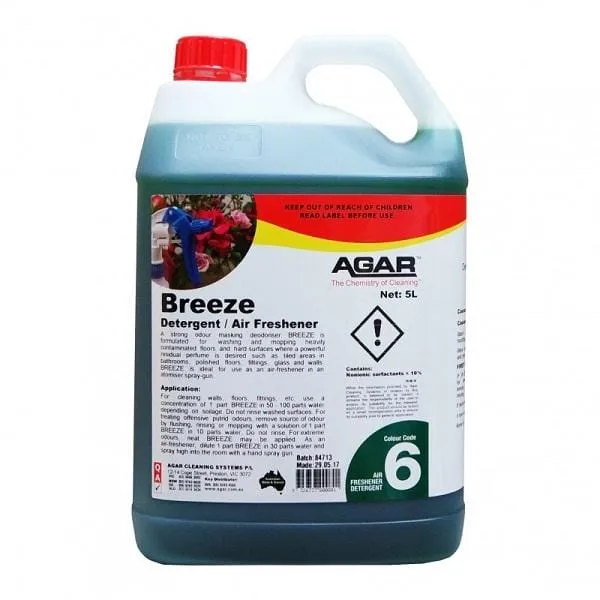 Agar Breeze Detergent and Air Freshener