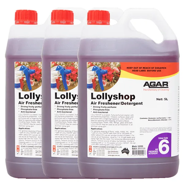 Agar Lollyshop Detergent and Air Freshener