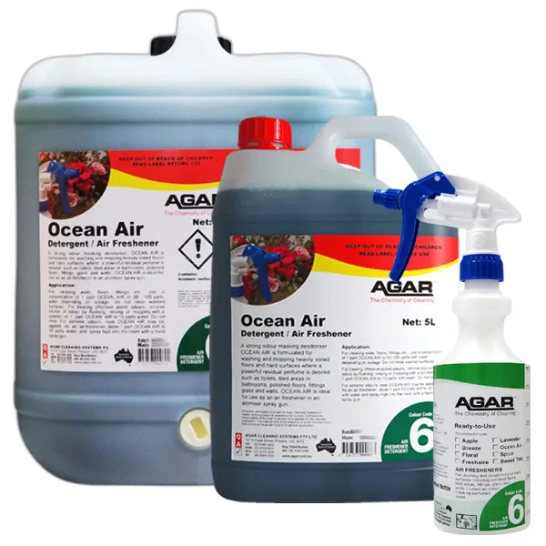 Agar Ocean Air Detergent and Air Freshener