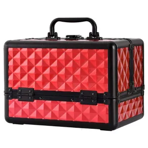 Aluminium Multi-Layer Make-Up Organiser Case -1623