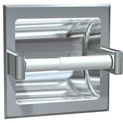 ASI 7402-BD Toilet Paper Holder - Recessed, Bright