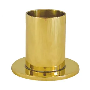 Brass Candle Holder For 1 1/2" Diameter Candles