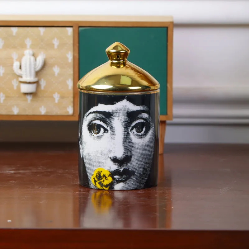 Ceramic Candy Jar | 3.5 x5.5 inches