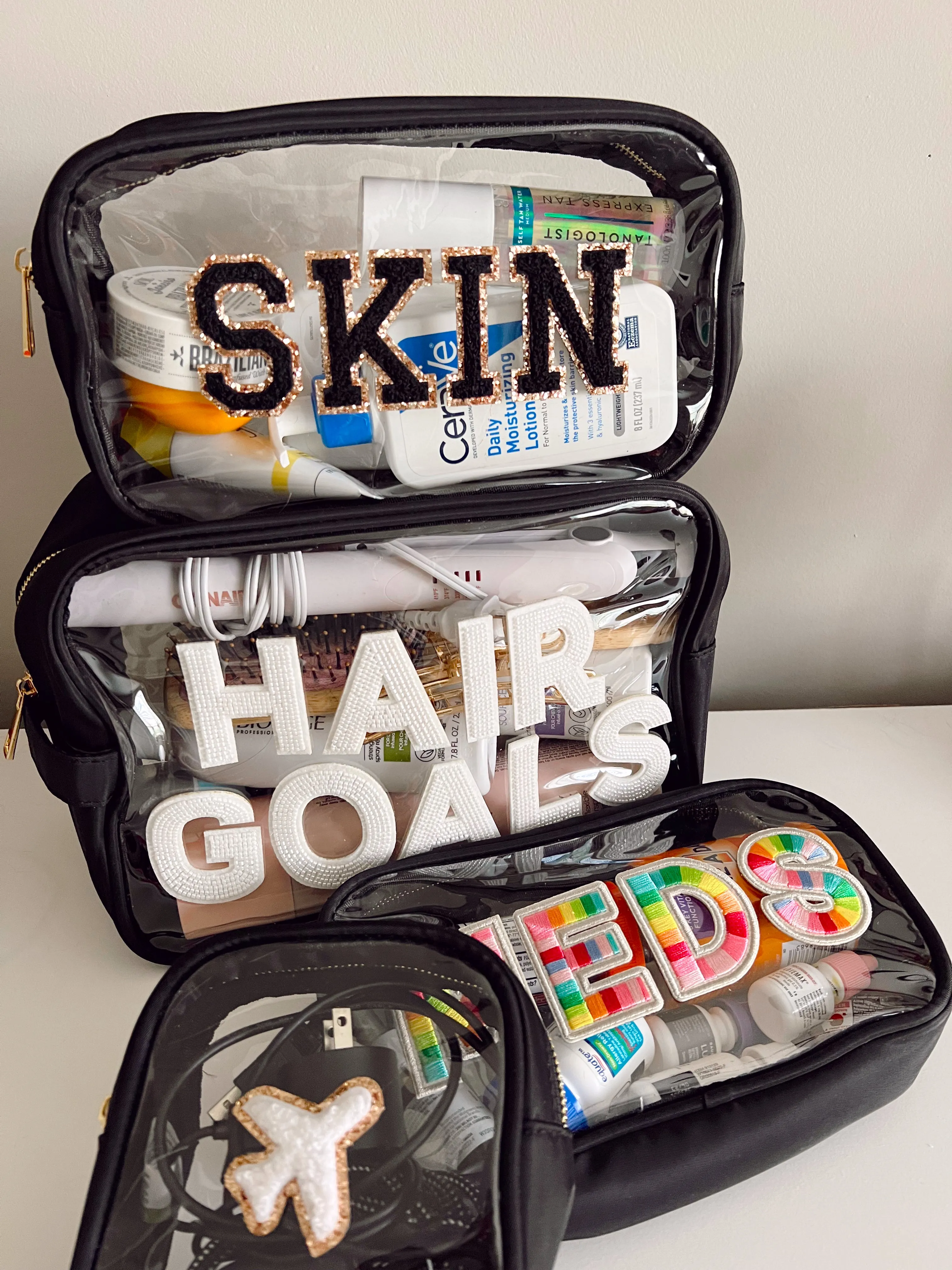 Clear Makeup Bag Collection