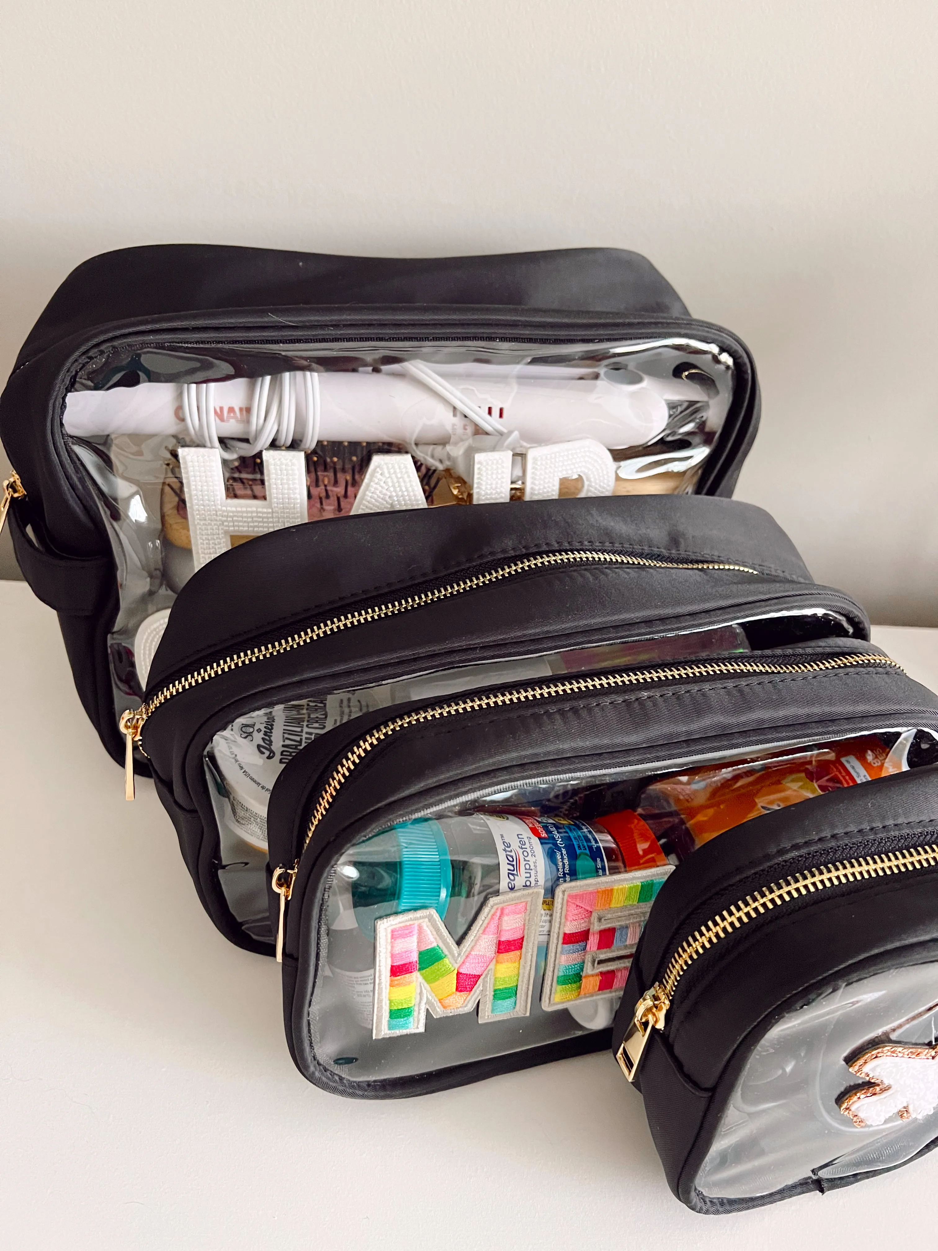 Clear Makeup Bag Collection