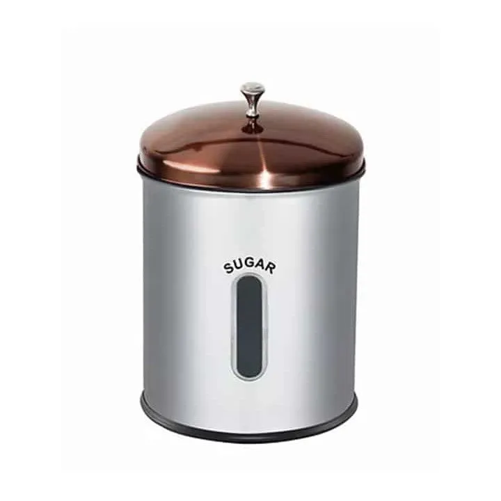 Continental Homeware Storage 5L Canister With Copper Lid