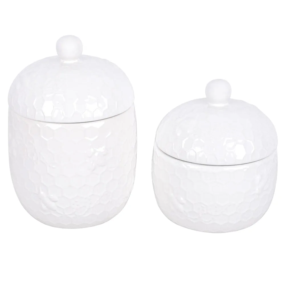 Countertop Storage Canisters, Set of 2