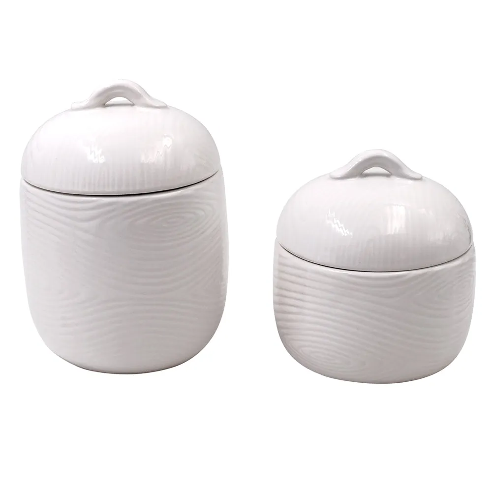 Countertop Storage Canisters, Set of 2