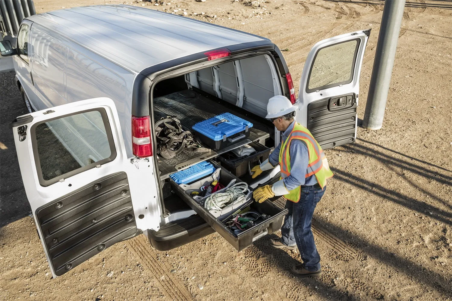 DECKED VNNS11NSNV55 DECKED Cargo Van Storage System