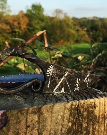 Dragon’s Tooth Neck Knife, Foraging Tool, Gardening Knife