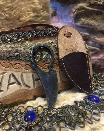 Dragon’s Tooth Neck Knife, Foraging Tool, Gardening Knife