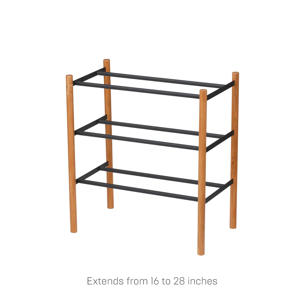 Expandable Shoe Rack (18" H)  - Steel