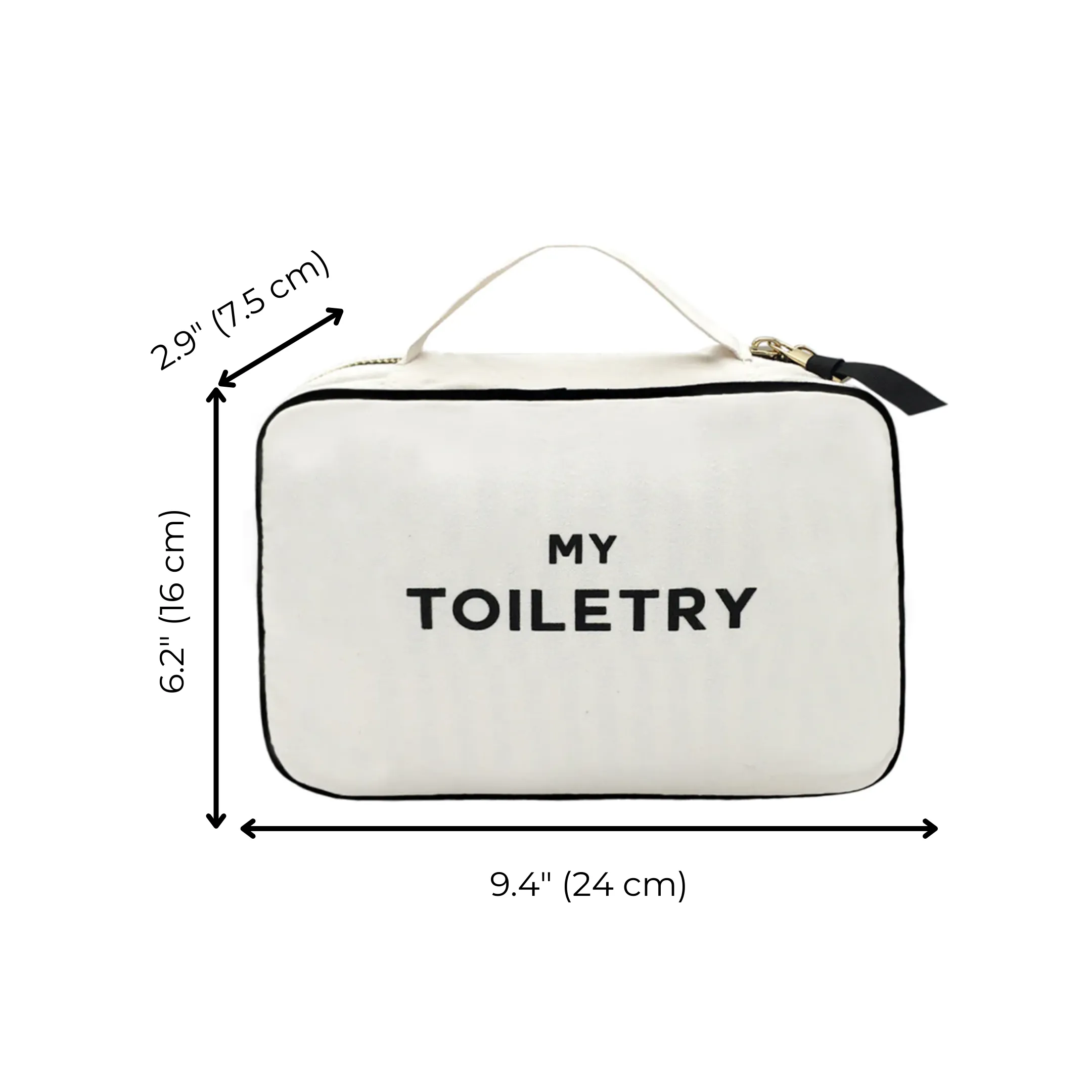 Folding/Hanging Toiletry Case, Cream