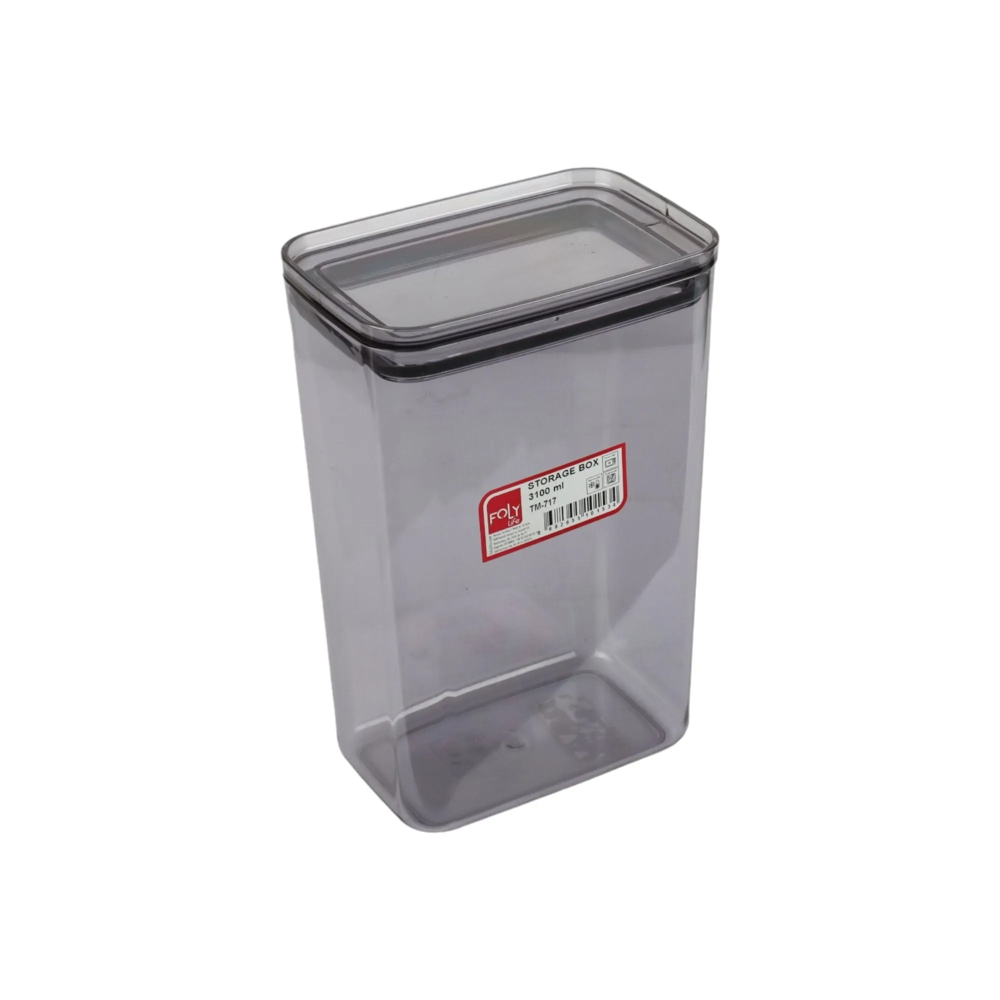 Foly Life Plastic Storage Box 3100ml TM-717 Titiz