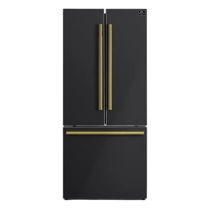 FORNO Espresso Gallipoli 30-inch 17.5 cu. ft. French Door Refrigerator with Ice Maker - FFFFD1974-31