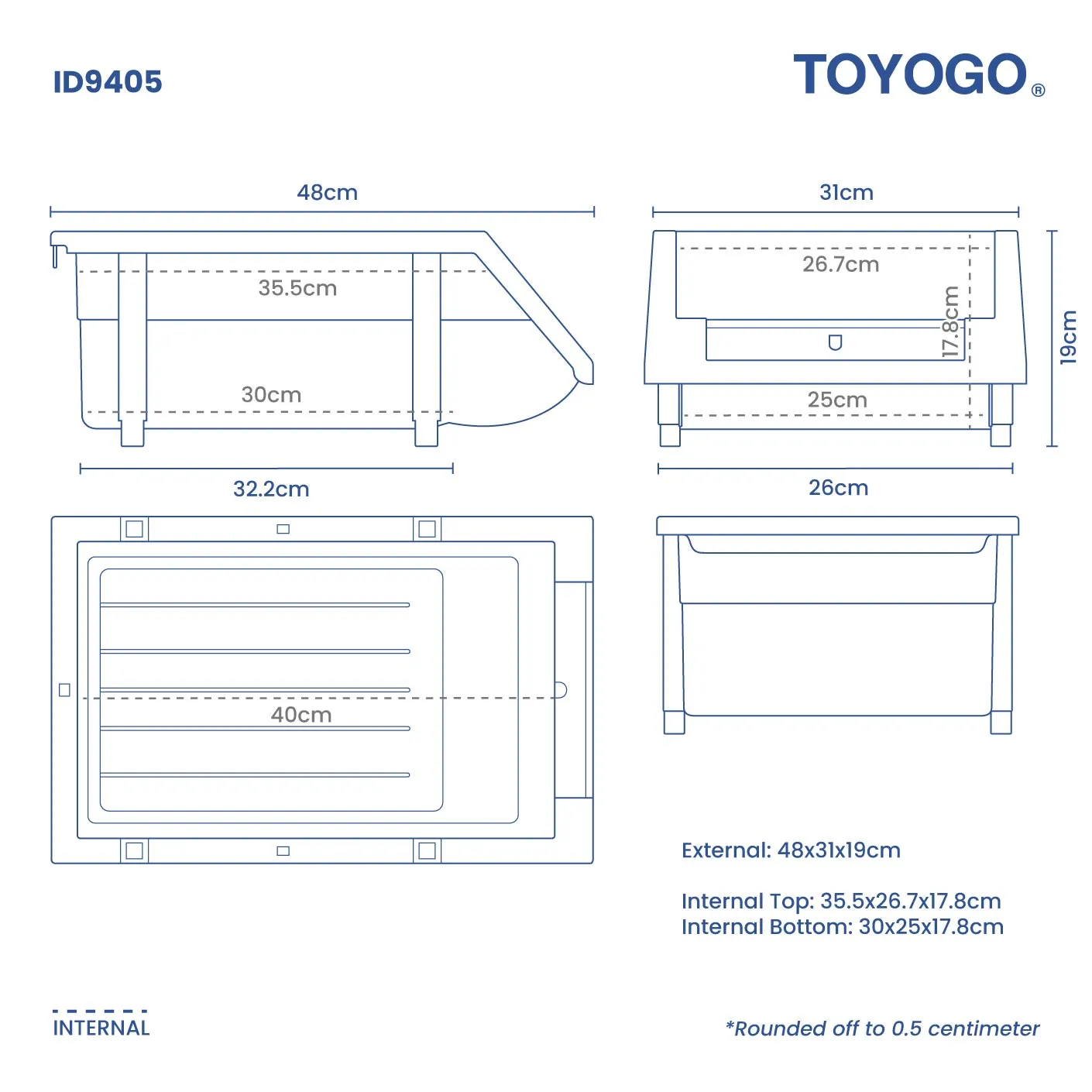 INDUSTRIAL TOOL CRATE (ID9405)