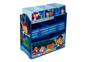 Jake and the Neverland Pirates Multi-Bin Toy Organizer