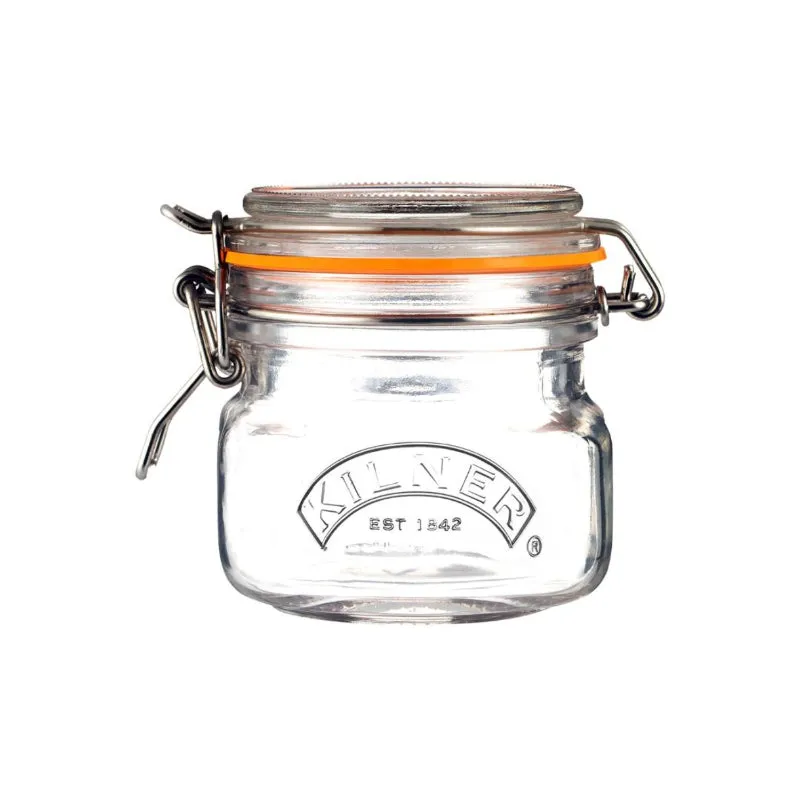 Kilner Aermando Top Square Glass Jar | 250 ml