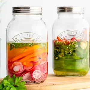 Kilner Mateo Fermentation | Set Of 2 | 4 x 9 inches