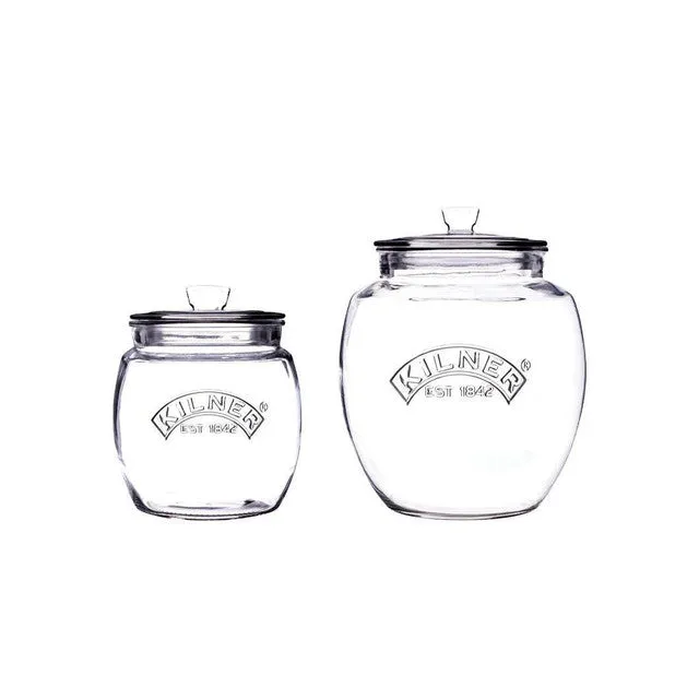 Kilner Universal Glass Storage Jars | Set of 2