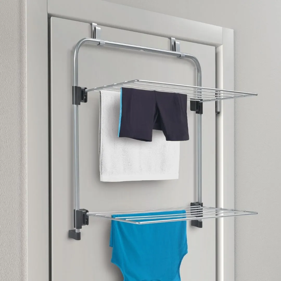 Laundry Drier Holder Gale 7 Silver