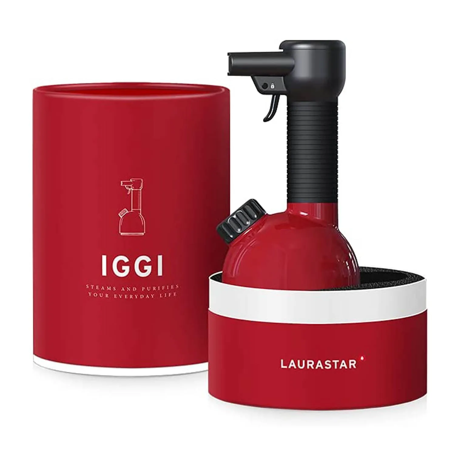 Laurastar IGGI Handheld Steamer Intense Red