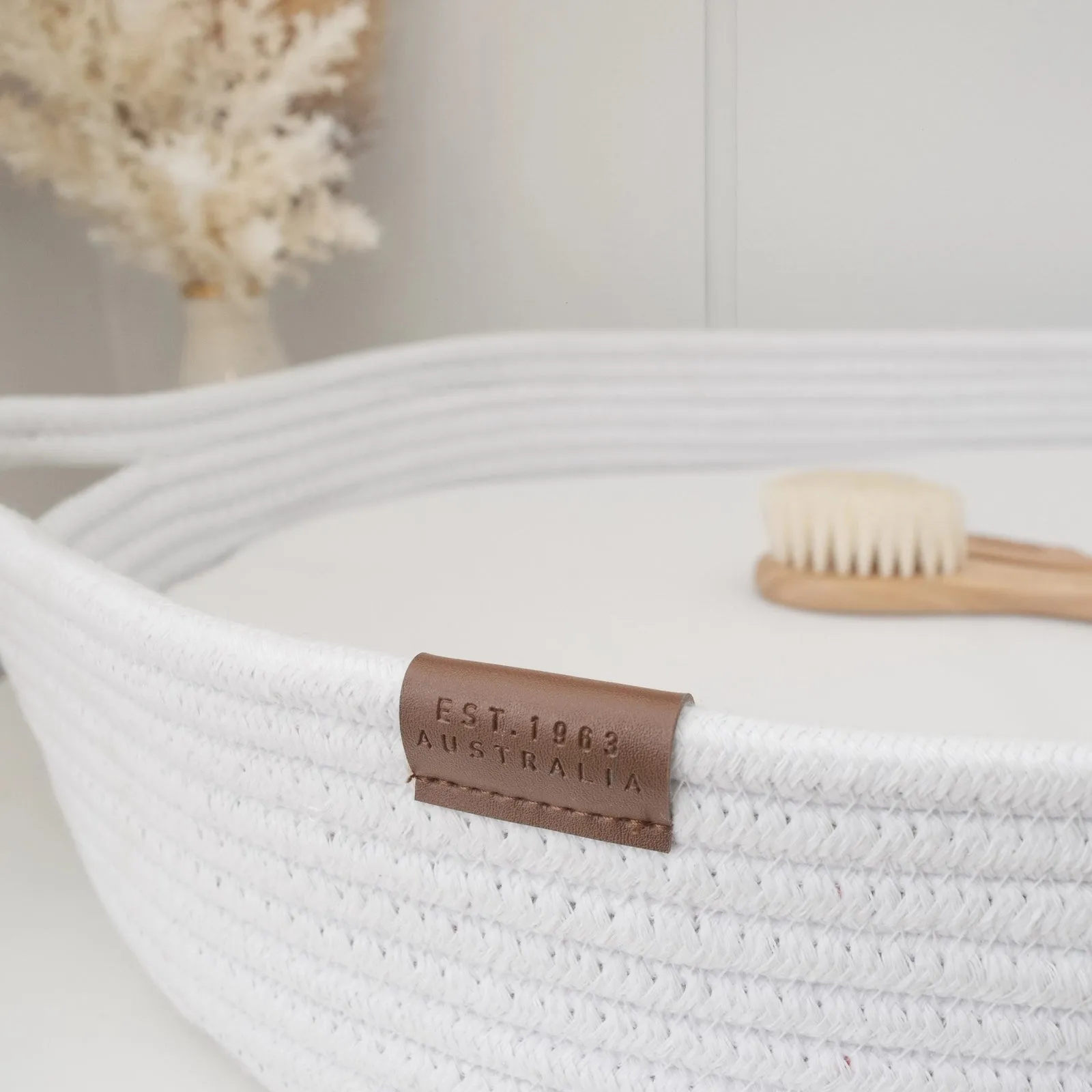 Living Textiles Cotton Rope Change Basket