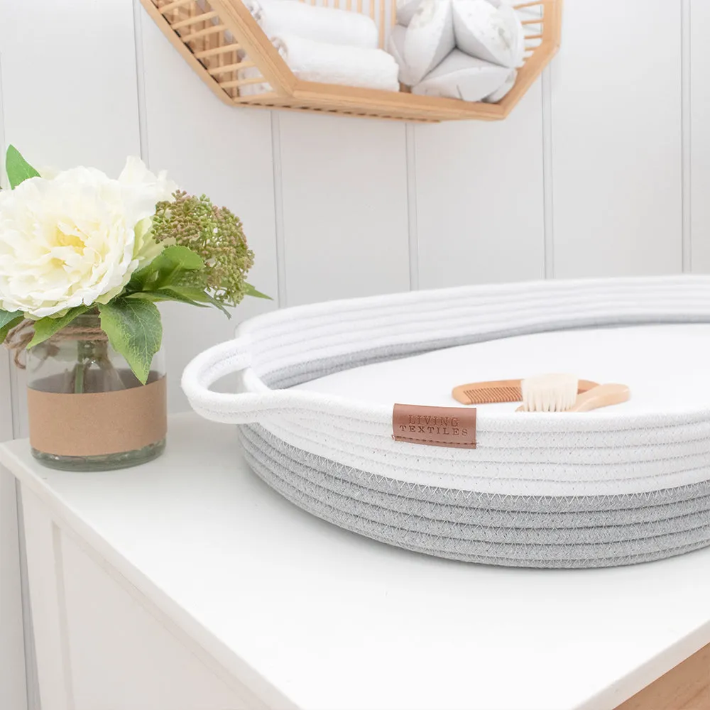 Living Textiles Cotton Rope Change Basket