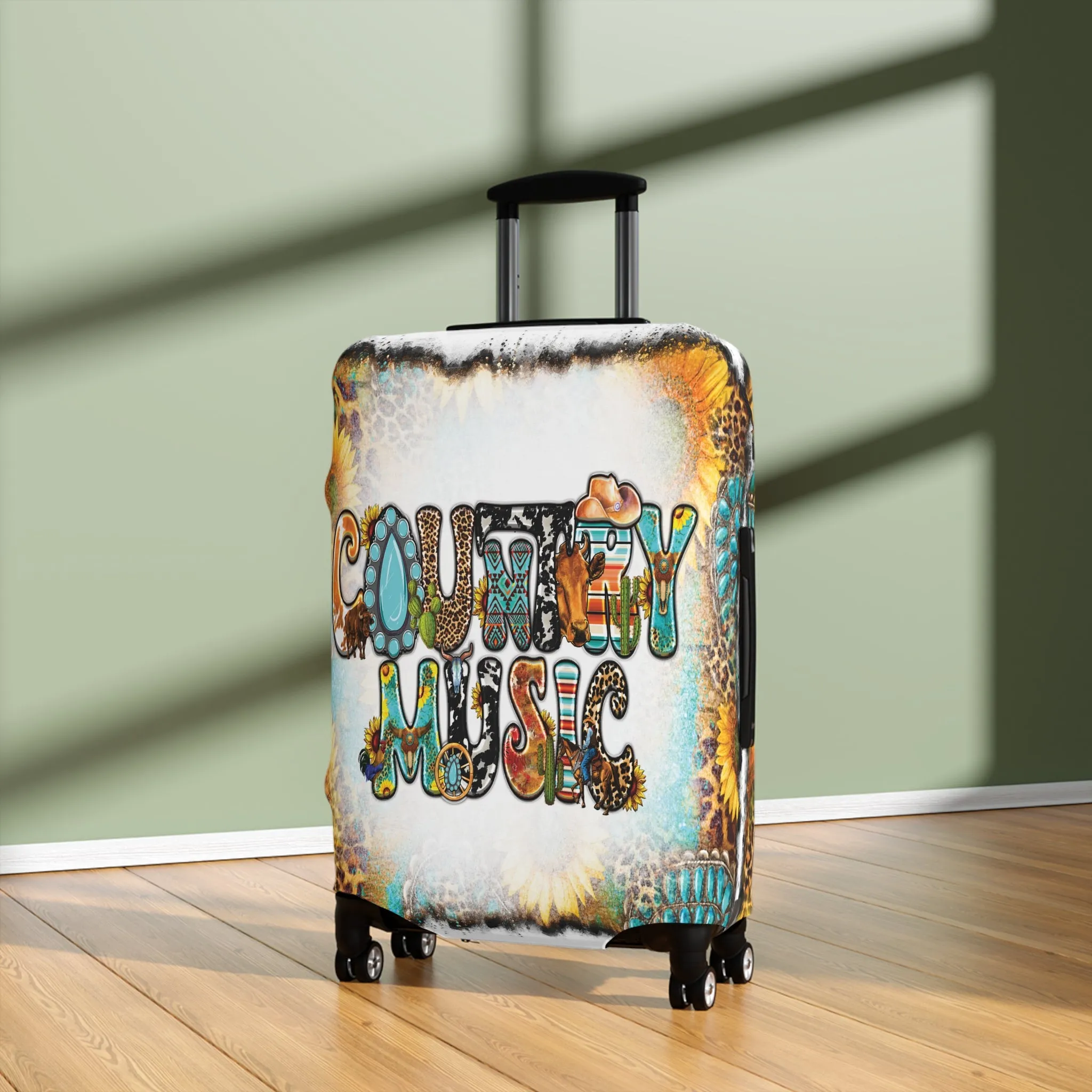 Luggage Cover, Country and Western, Country Music, awd-1025