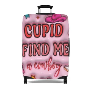 Luggage Cover, Cupid find me a cowboy, awd-529