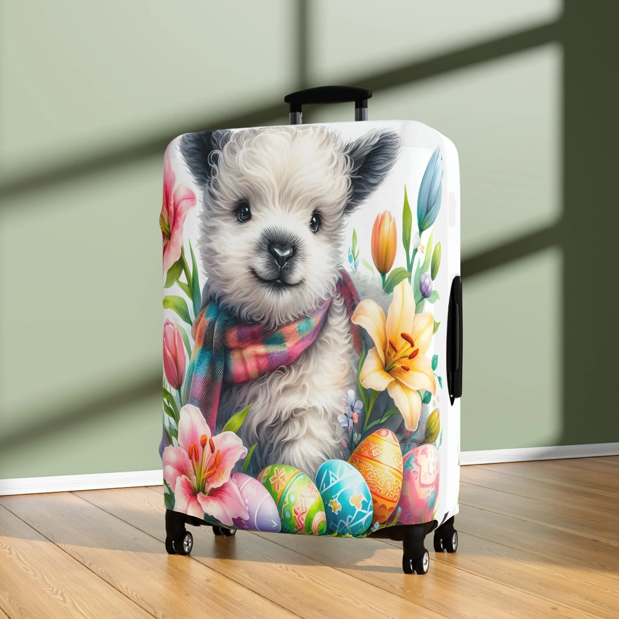 Luggage Cover, Easter, Lamb, awd-1603