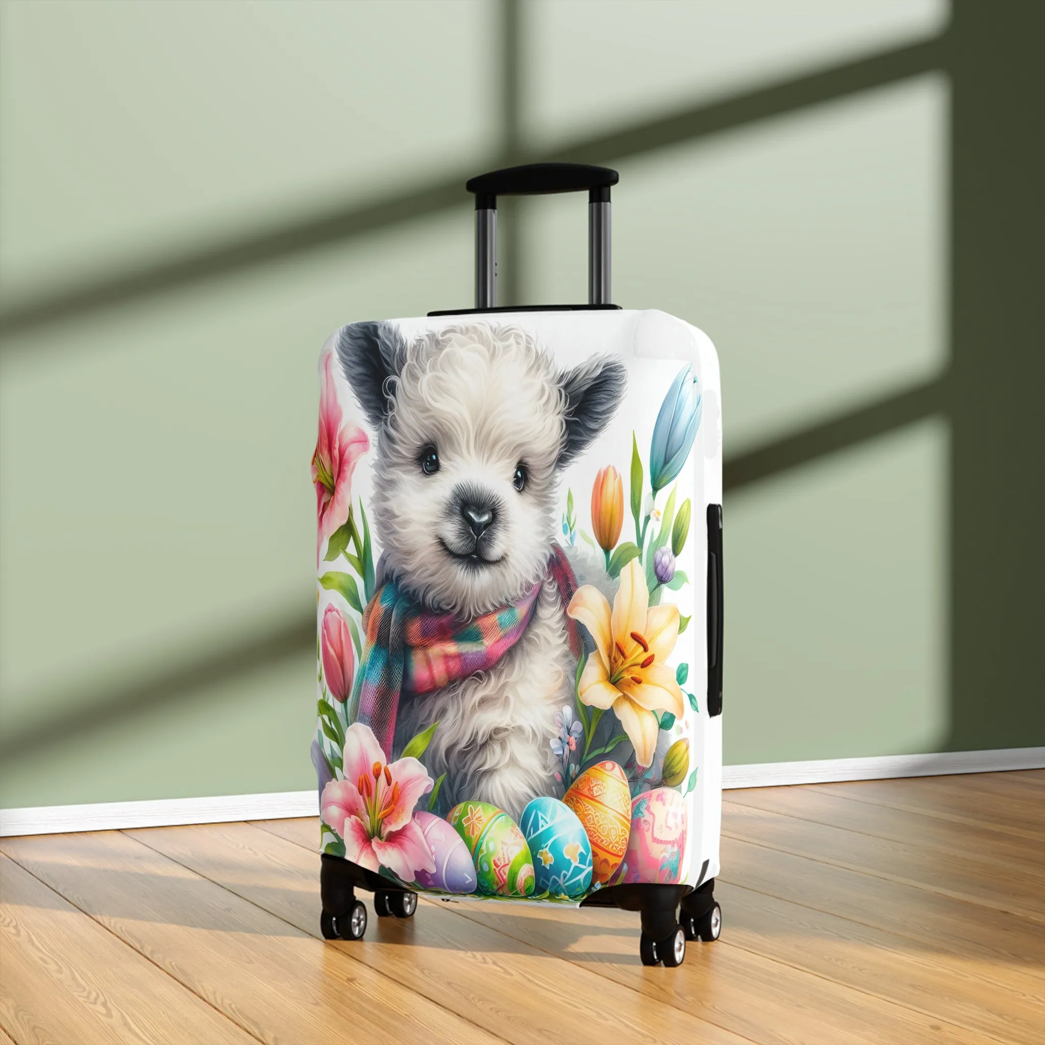 Luggage Cover, Easter, Lamb, awd-1603