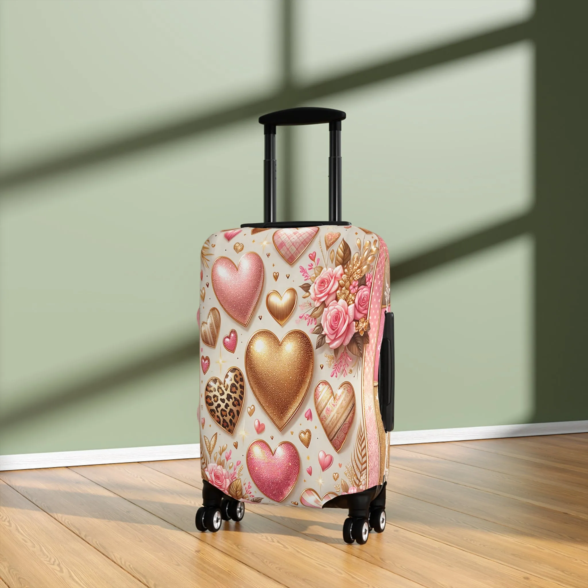 Luggage Cover, Hearts, awd-430