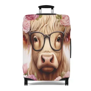 Luggage Cover, Highland Cow, awd-010