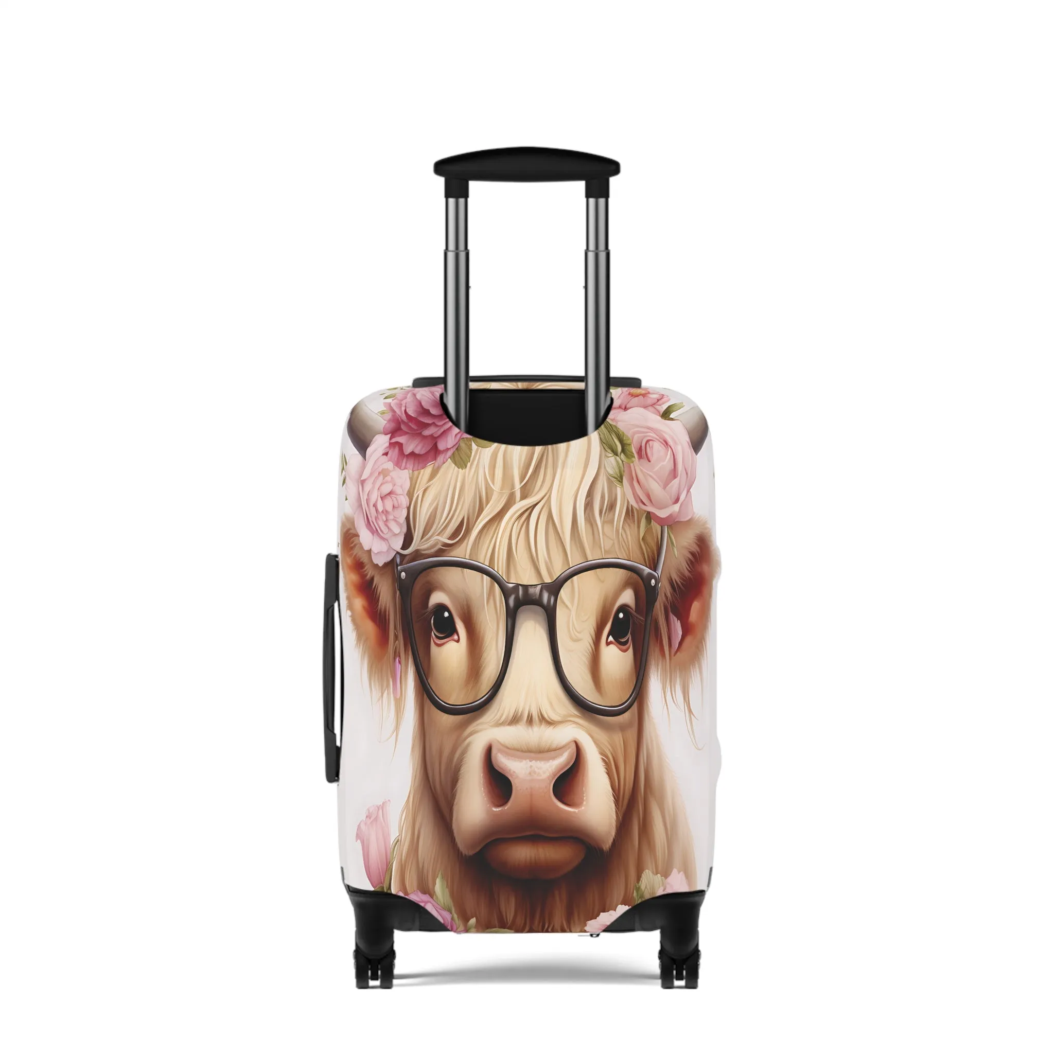 Luggage Cover, Highland Cow, awd-010