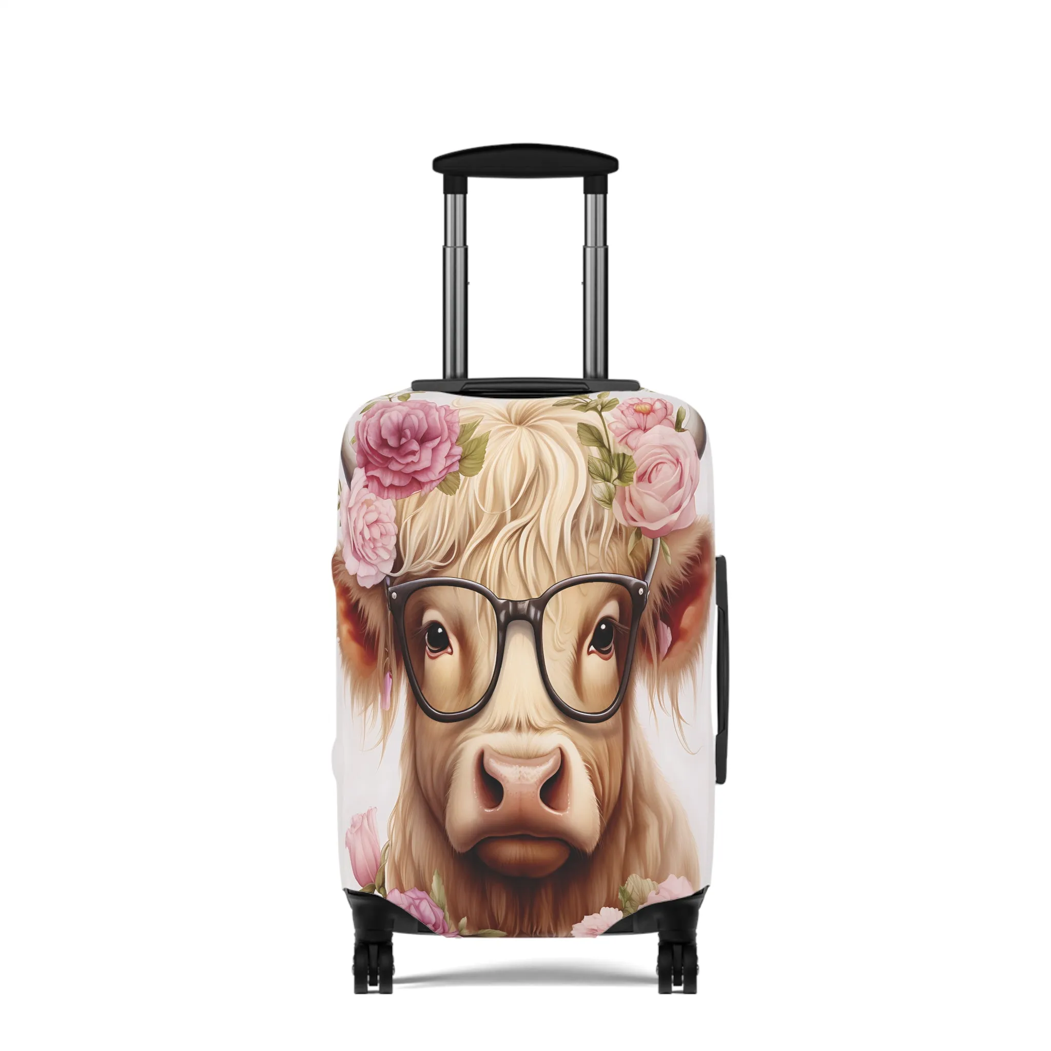 Luggage Cover, Highland Cow, awd-010