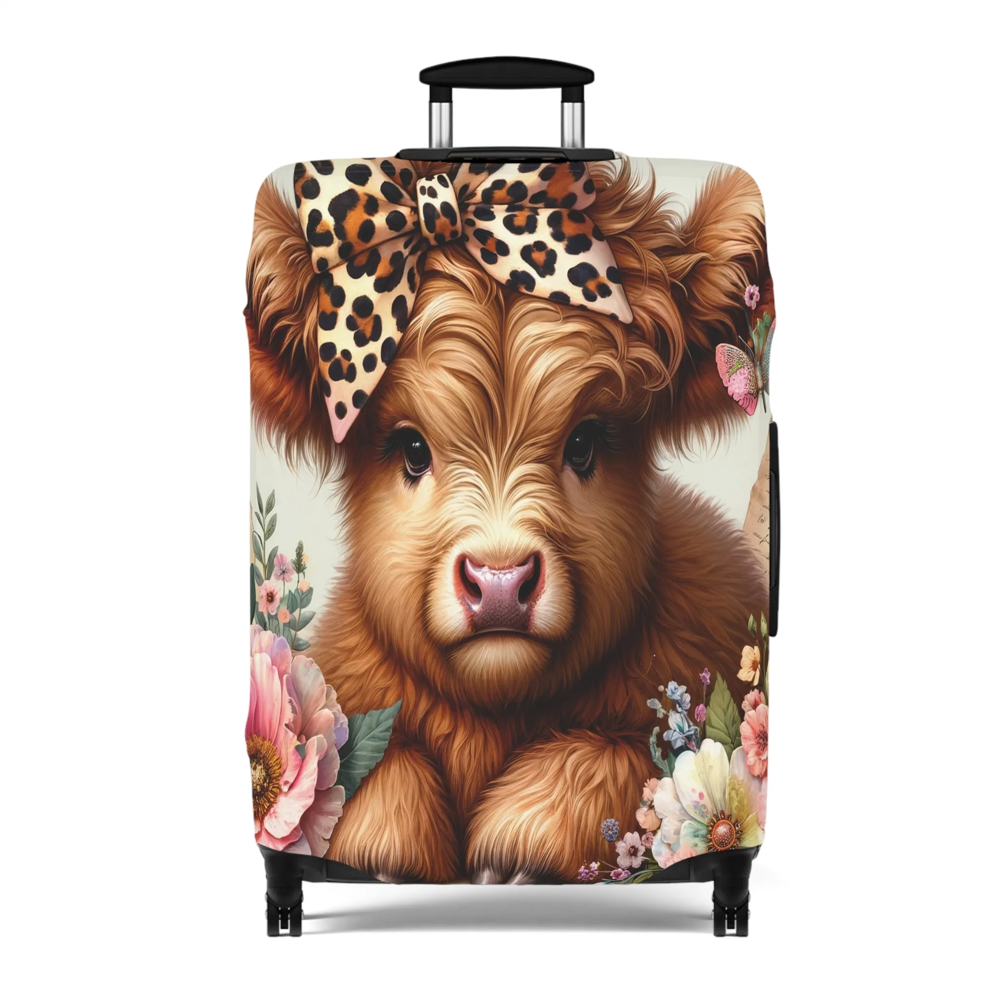 Luggage Cover, Highland Cow, awd-5010