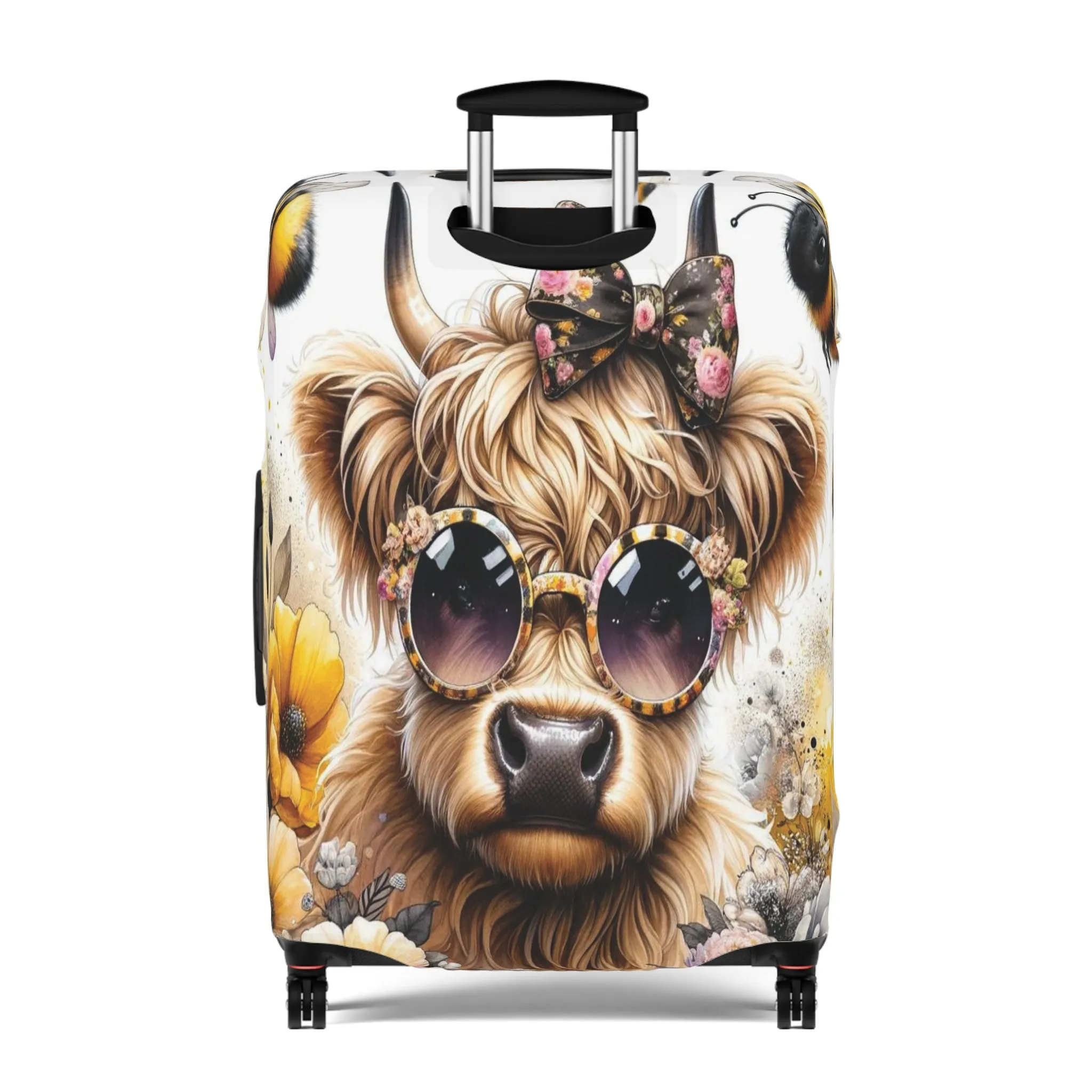 Luggage Cover, Highland Cow, awd-701