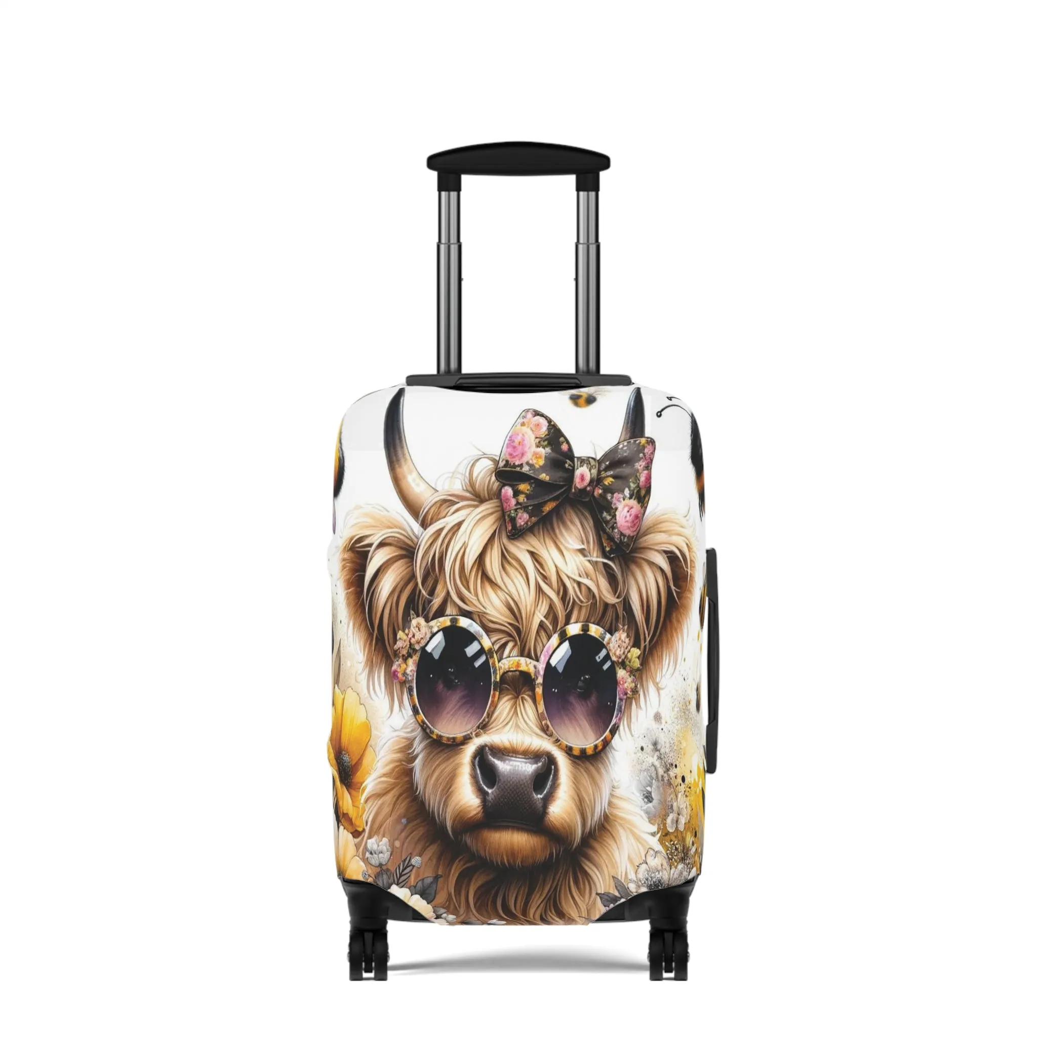 Luggage Cover, Highland Cow, awd-701