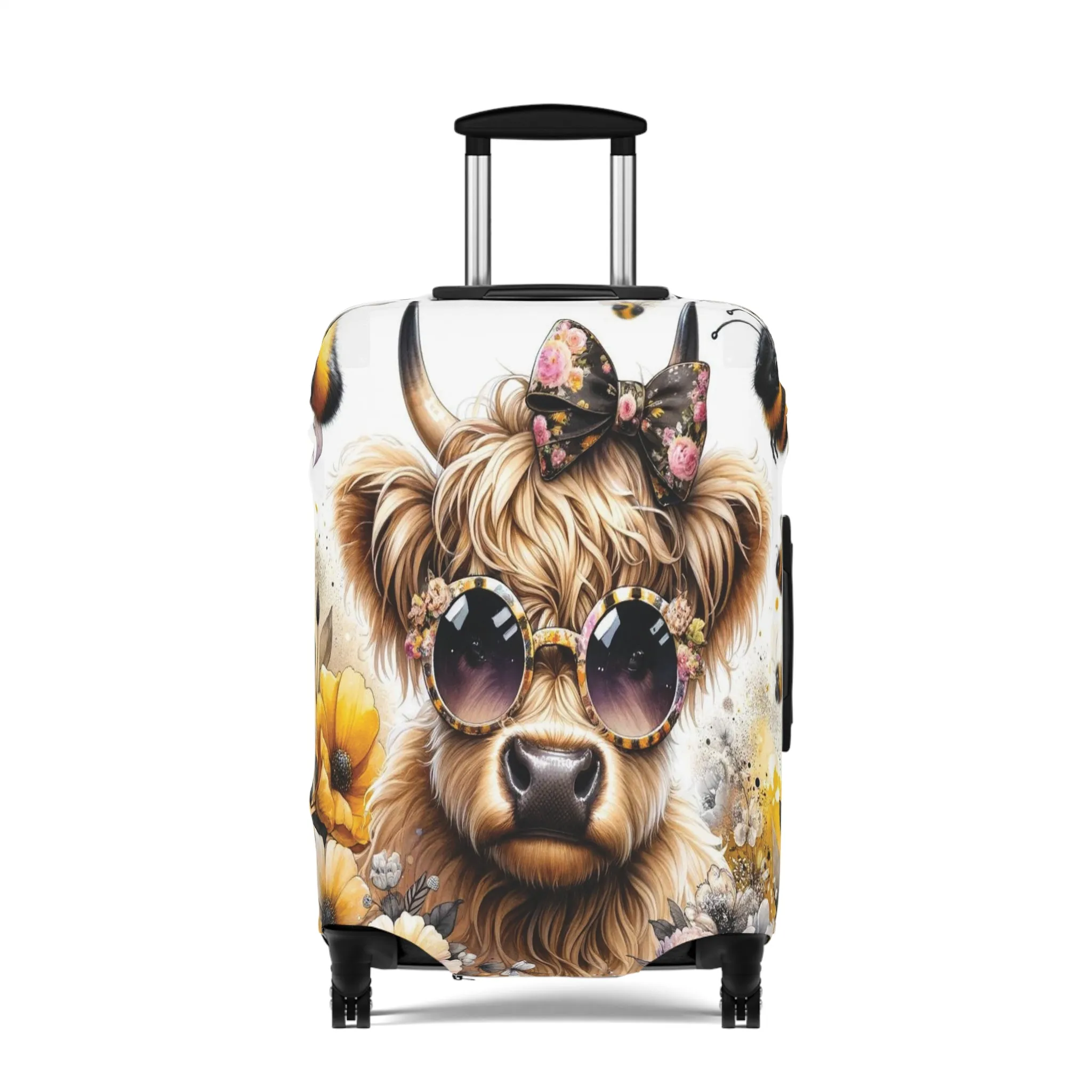 Luggage Cover, Highland Cow, awd-701