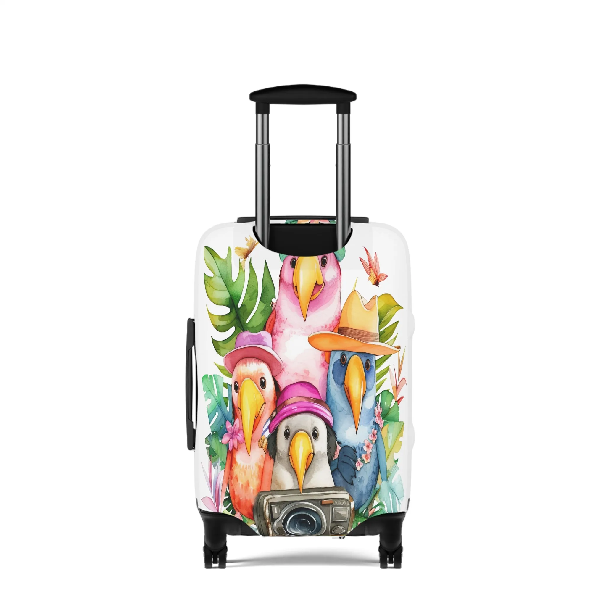 Luggage Cover, Parrots and Camera, awd-326