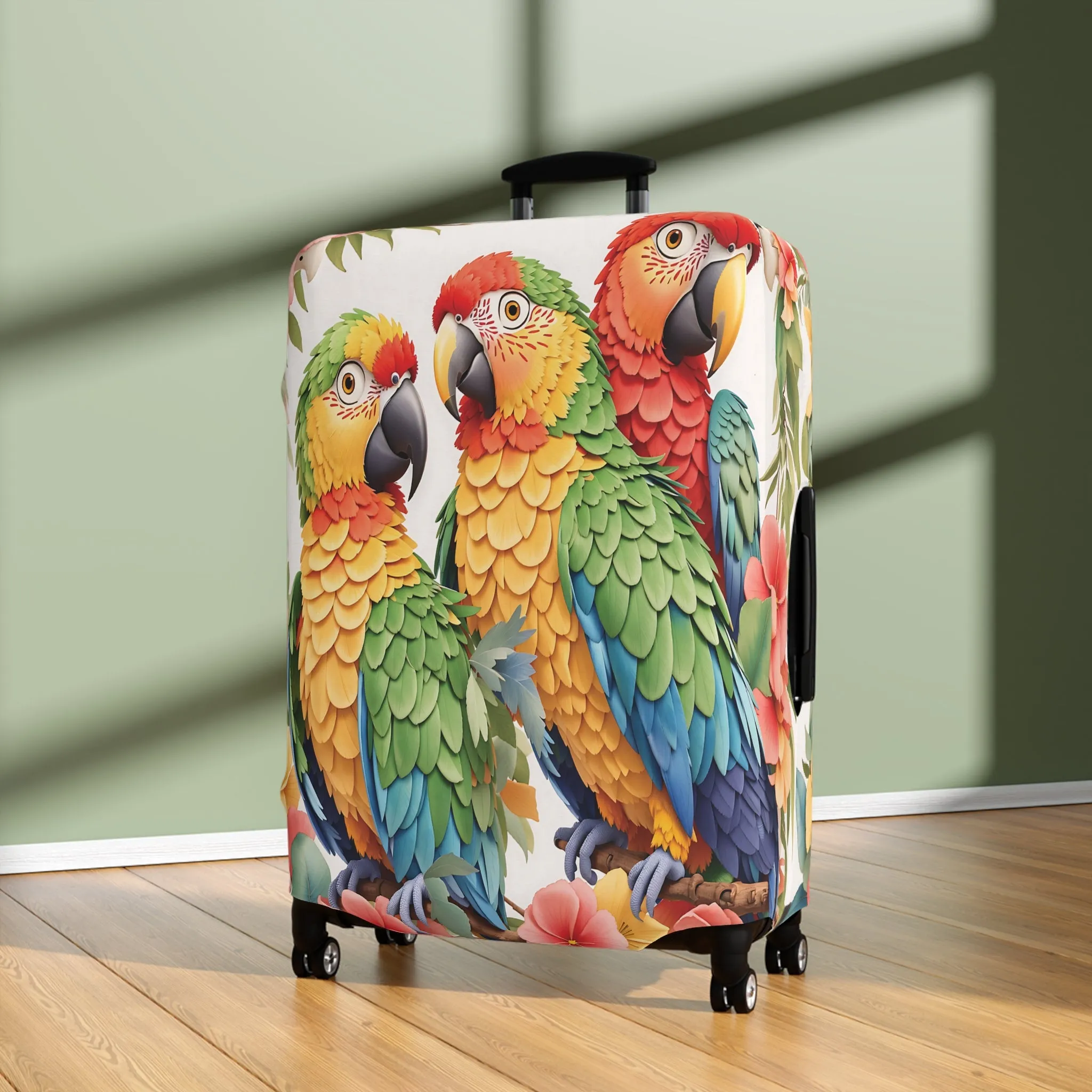 Luggage Cover, Parrots, awd-439