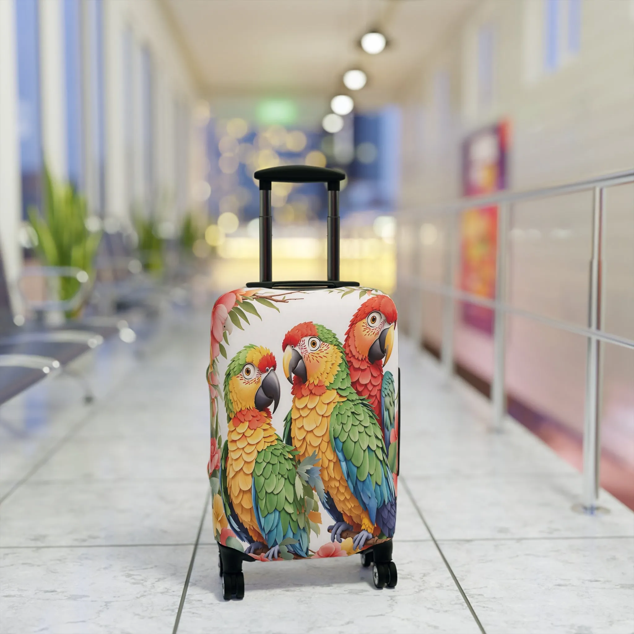 Luggage Cover, Parrots, awd-439