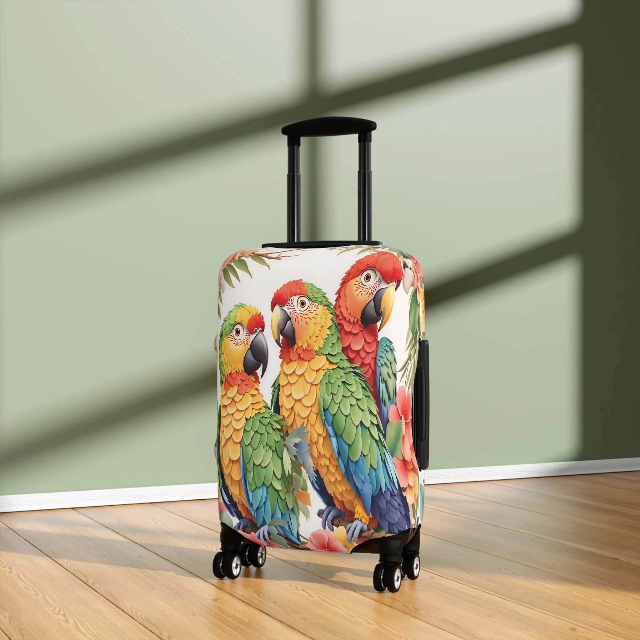 Luggage Cover, Parrots, awd-439