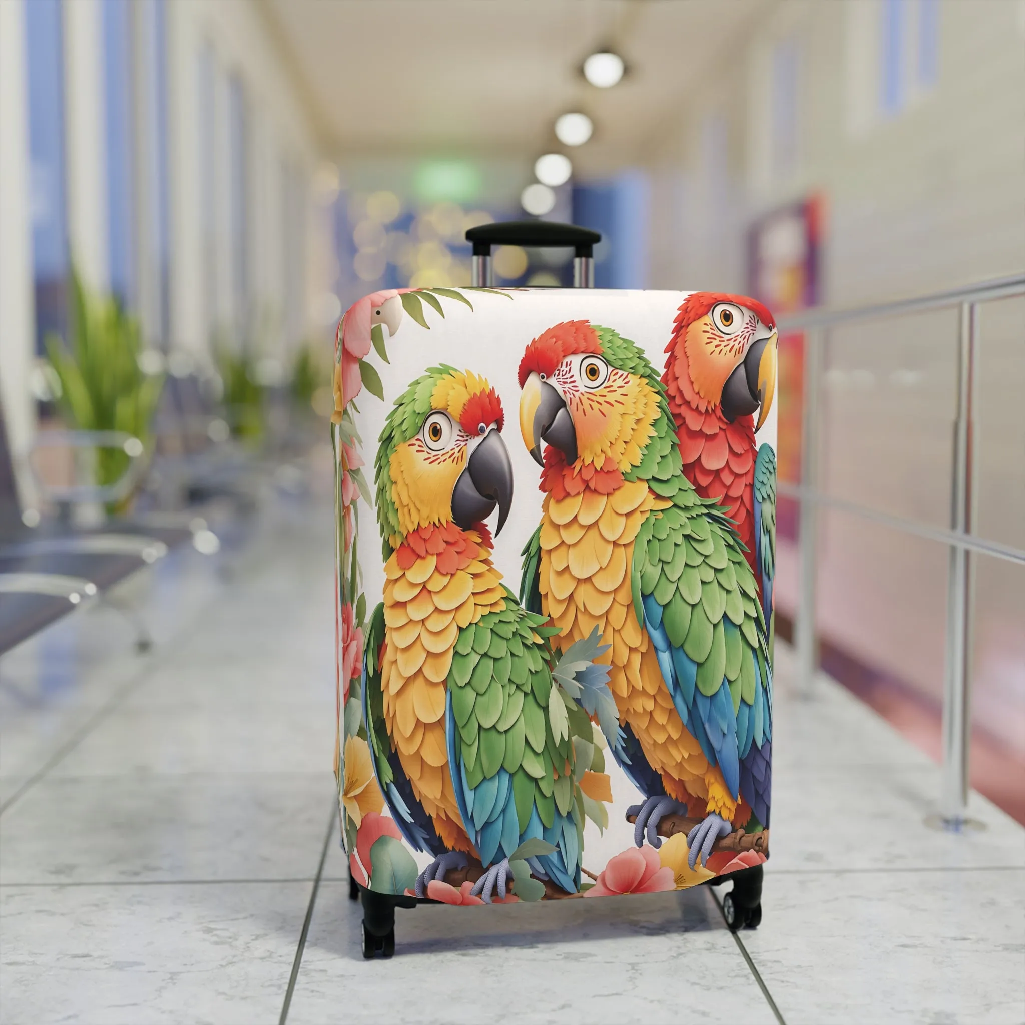 Luggage Cover, Parrots, awd-439